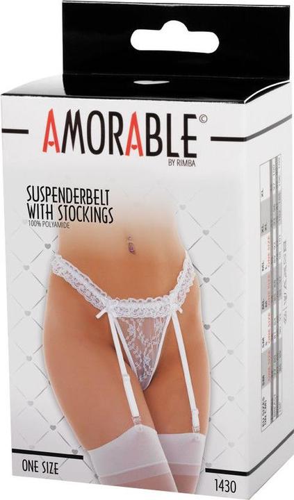 Immagine prodotto Rimba Reggicalze + calze "Melina (Taglia unica)