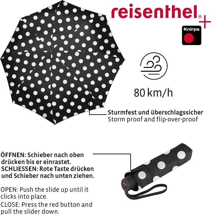 Immagine prodotto reisenthel Tasca per ombrello Classic Dots Bianco
