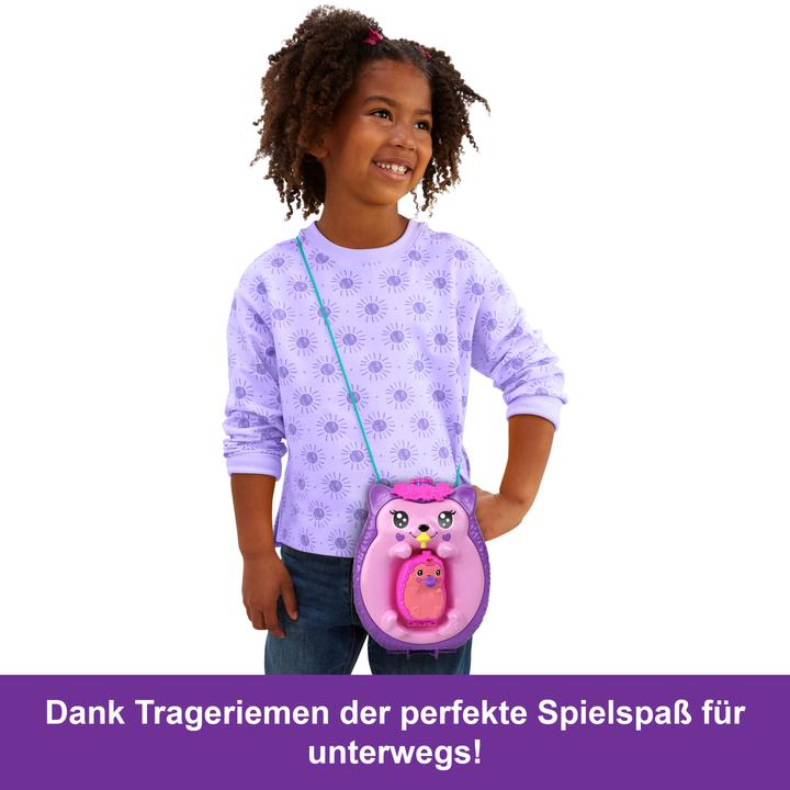 Productafbeelding Polly Pocket Igel-Mama & Baby Schatulle