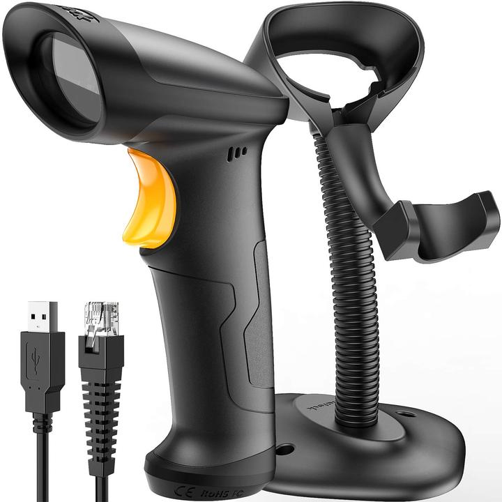 Produktbild Inateck Barcodescanner 33 black (BCST-33 black) (1D-Barcodes)