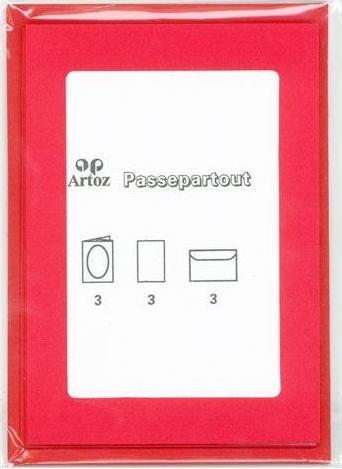 Image du produit Artoz Passp. A6, 1001 rouge (A6)