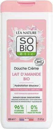 Actual product image Markenlos Lea Nature So Bio Etic Organic Almond Milk Cream Shower 650ml (650 ml)