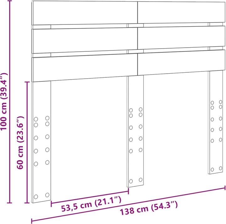Image du produit vidaXL Kopfteil