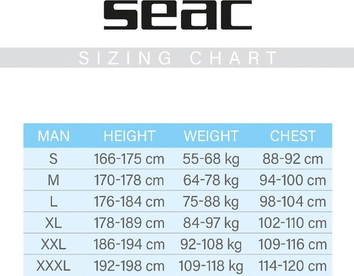 Actual product image Seac Trousers Gannet Mens 3 mm (3 mm, 5mm, L)
