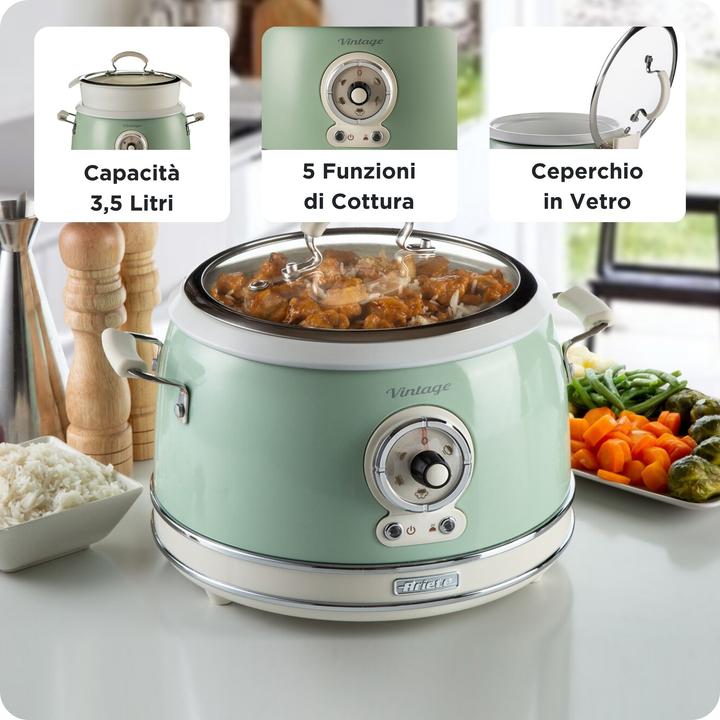 Actual product image Ariete 2904 Vintage rice cooker