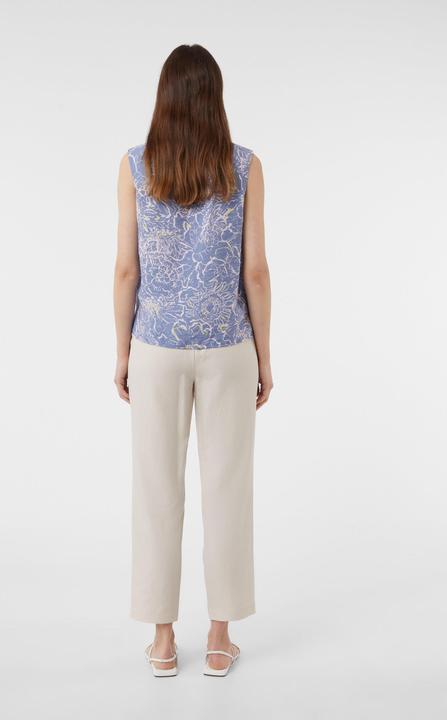 Produktbild Comma Bluse Strukturiertes Blusentop mit Raffung (44)
