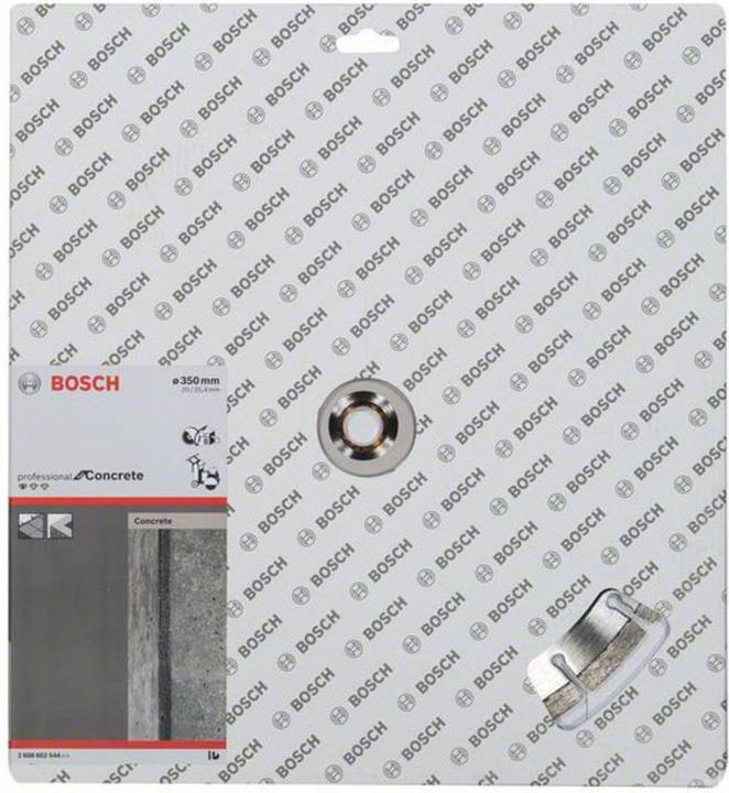 Actual product image Bosch Professional Zubehör Diamond saw blade Standard for Concrete, 350 x 20.00/25.40 x 2.8 x 10 mm
