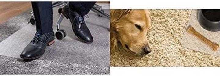 Rillstab Bodenschutzmatte, (B)1.220 x (T)920 mm, fr Teppich