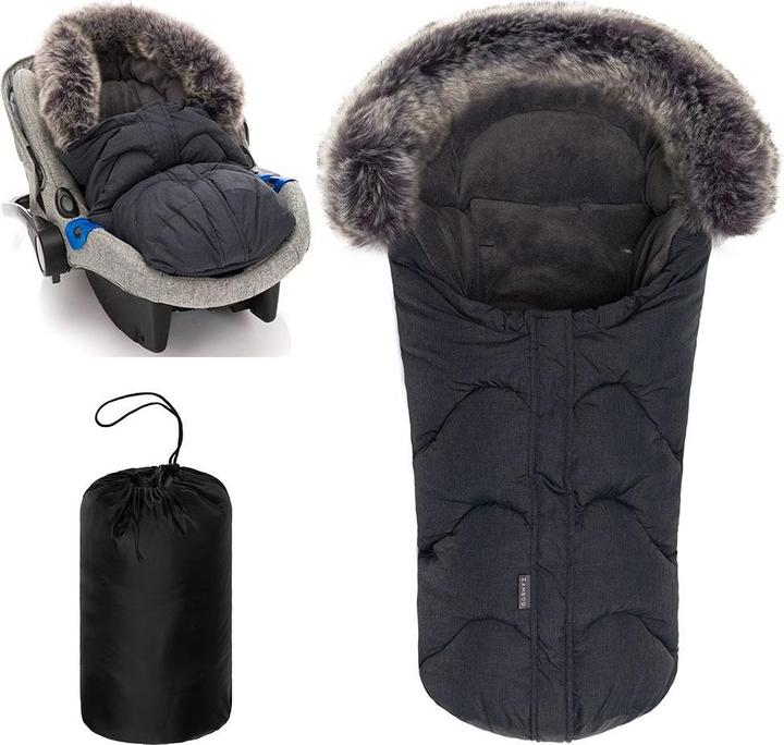 Actual product image Zamboo Universal thermal fleece footmuff
