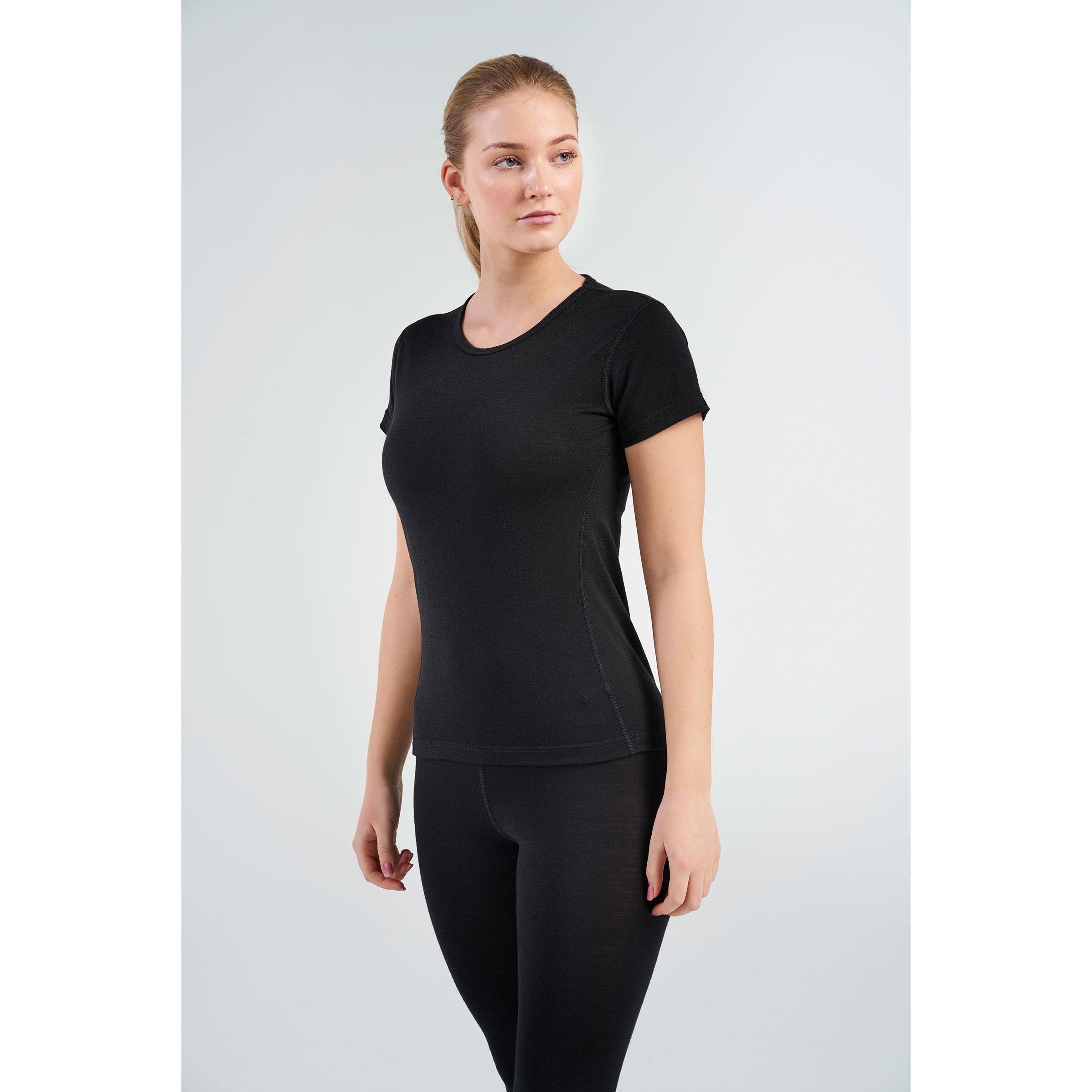 Thumbnail - Devold, Damen, Funktionsshirt, Women's Jakta Merino 200 T-Shirt (S), Schwarz, S
