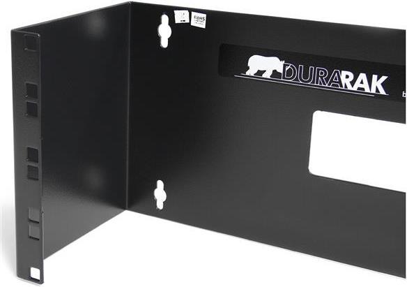 Produktbild StarTech 4 HE 48,26cm 19Zoll Patchpanel Halteung mit Scharnier zur Wandmontage (4 HE, 19 Zoll Rack)