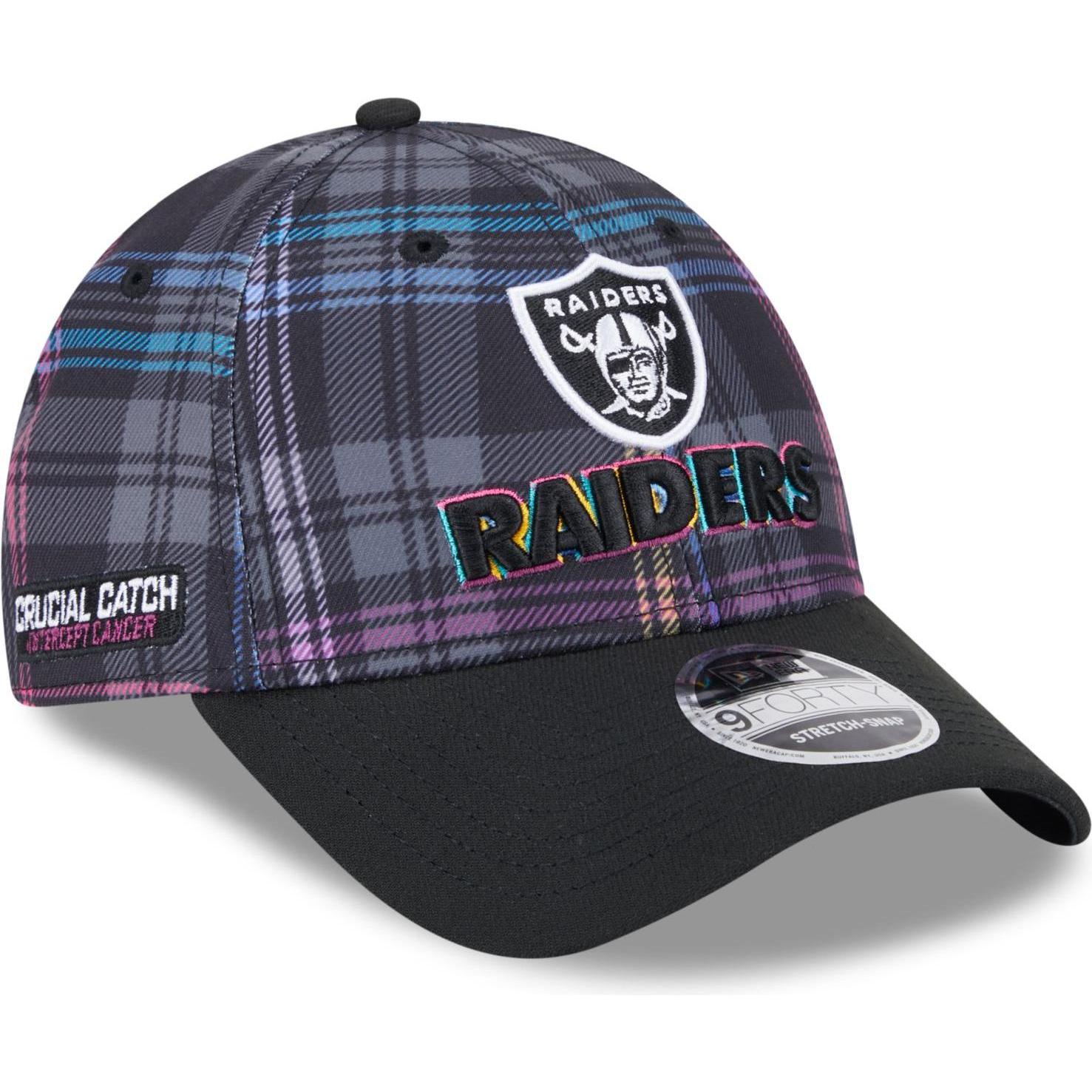 Thumbnail - New Era, Herren, Cap, Las Vegas Raiders Crucial Catch 9Forty Snapback Cap, Mehrfarbig, (One Size)