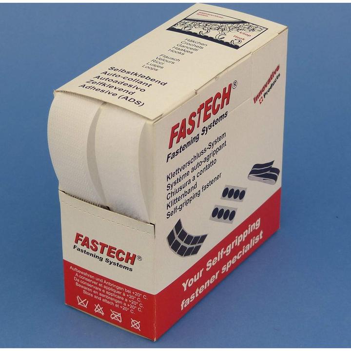 Produktbild Fastech Klettband-Box Weiss (25 mm)