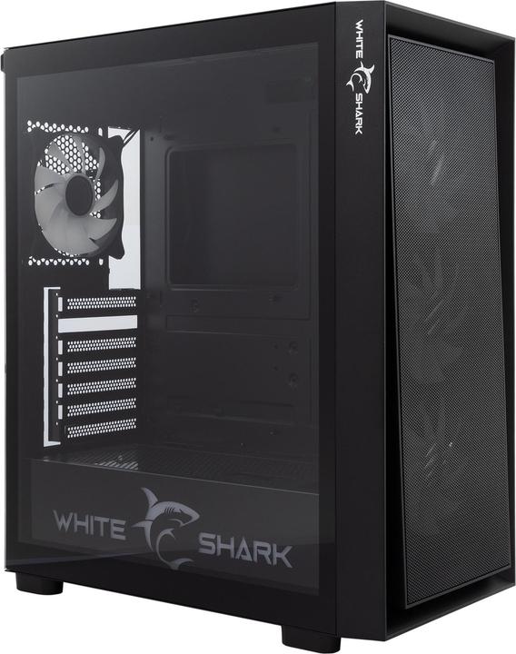 White Shark Shark GCC-2401 Warhead-3 Black 4 ventole 12cm RGB (ITX, ATX, E-ATX)