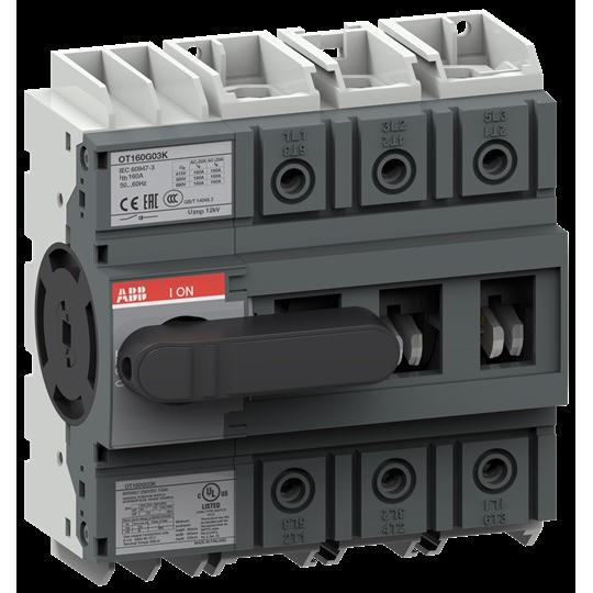 Thumbnail - ABB, Systemstromversorgung, OT160G03K Lasttrennschalter 3-polig 160A 1SCA138208R1001