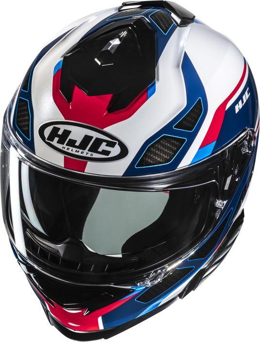 Image du produit HJC i71 Zest MC21 Integralhelm Schwarz / Weiss / Blau / Rot XL (XL, 60 - 61 cm)