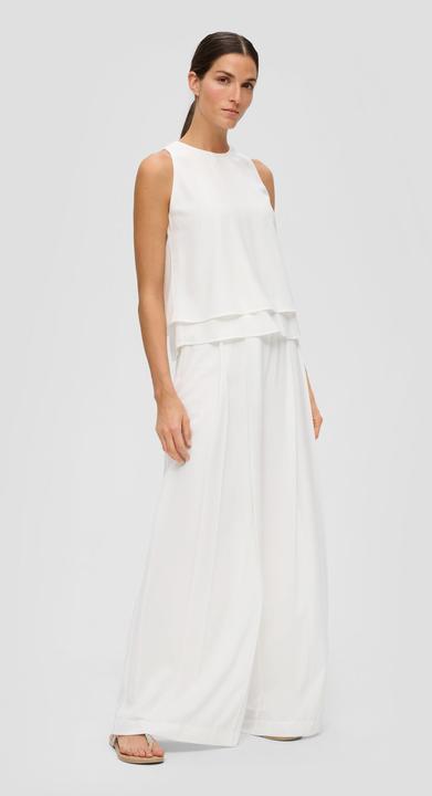 Immagine prodotto s.Oliver Bluse Top aus Crêpe mit Layering-Detail (48)