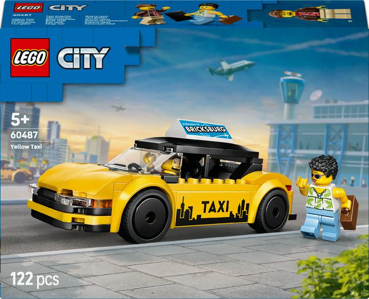 Produktbild LEGO Gelbes Taxi (60487, LEGO City)
