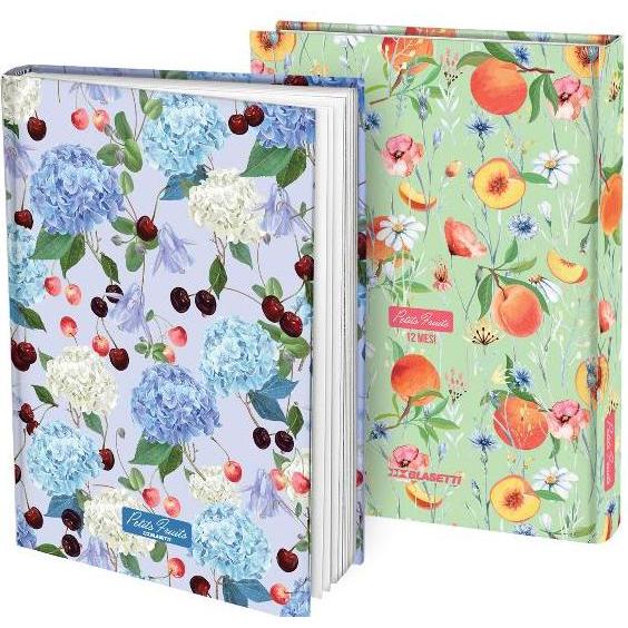 Blasetti, Agenda, Tagebuch 12 Monate Petits Fruits, Hardcover