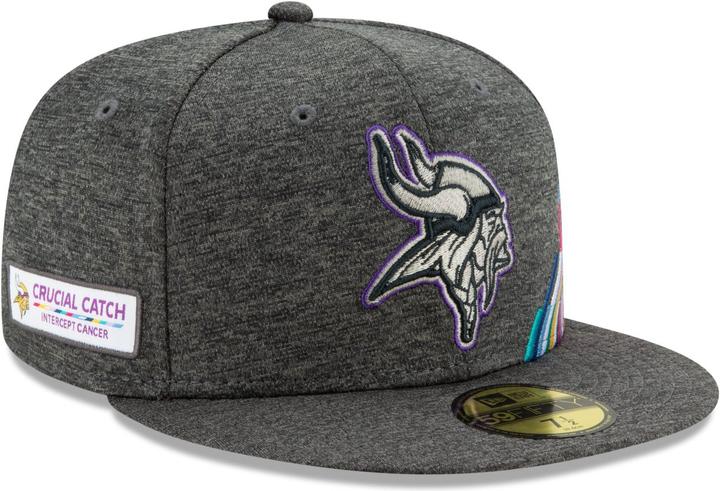 Actual product image New Era 59Fifty Fitted Cap - CRUCIAL CATCH Minnesota Vikings (7 1/4)