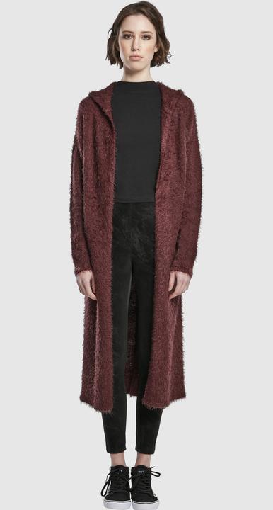 Produktbild Urban Classics Ladies Hooded Feather Cardigan (S)