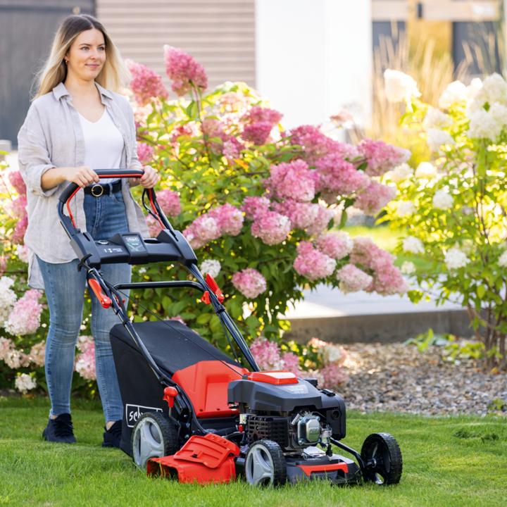 Actual product image Scheppach MS225-53E Petrol Lawn Mower (Petrol)