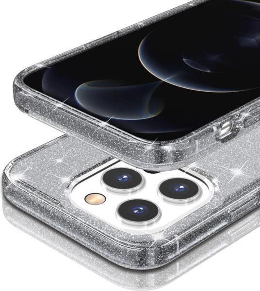 Actual product image MU Style Glittery Powder Soft TPU Series (Apple iPhone 15 Pro)