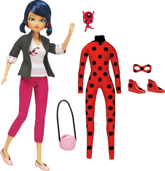 Produktbild Bandai Miraculous Puppe mit Bekleidung