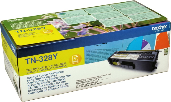 Actual product image Brother Tn-328y (Y)