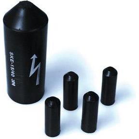 3M, Schrumpfschlauch, SKE S/1+2. Produktfarbe: Schwarz, Durchmesser vor Schrumpfen: 4 cm, Menge pro Packung: 4 Stück(e) ...