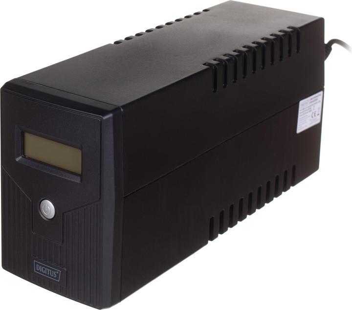 Produktbild Digitus DN-170063-LCD (600 VA, 360 W, Line-Interaktiv USV)