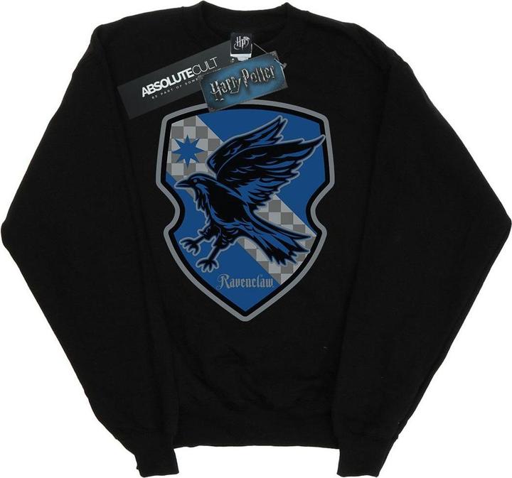 Actual product image Mens Ravenclaw Crest Flat Sweatshirt (XXL)