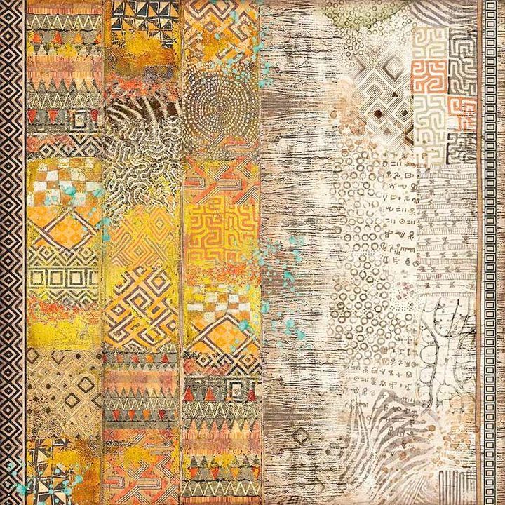 Immagine prodotto Stamperia Blocco scrapbook "Savana", 10 fogli, 30,5 x 30,5 cm (190 g/m², 10 x)