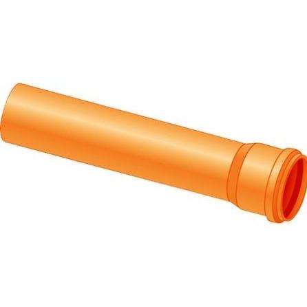 Thumbnail - Magnaplast, Zubehör Sanitärinstallation, KGEM pipe with a socket for external sewage system, foam core, class B 160mm 1m...