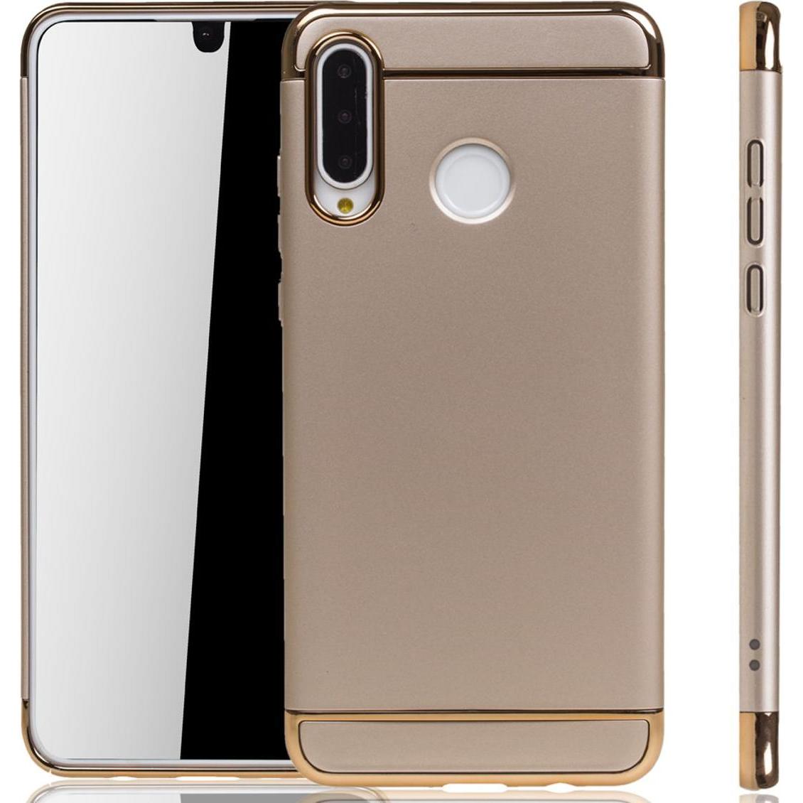 Thumbnail - König Design Huawei P30 Lite Hülle Case Handy Cover Schutz Tasche Schutzhülle Bumper Gold (Huawei P30 Lite), Smartphone ...