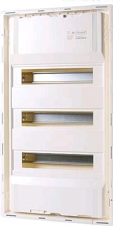Actual product image F-Tronic ftronic distributor Jumbo 36 modules 3 row flush mounted cavity wall