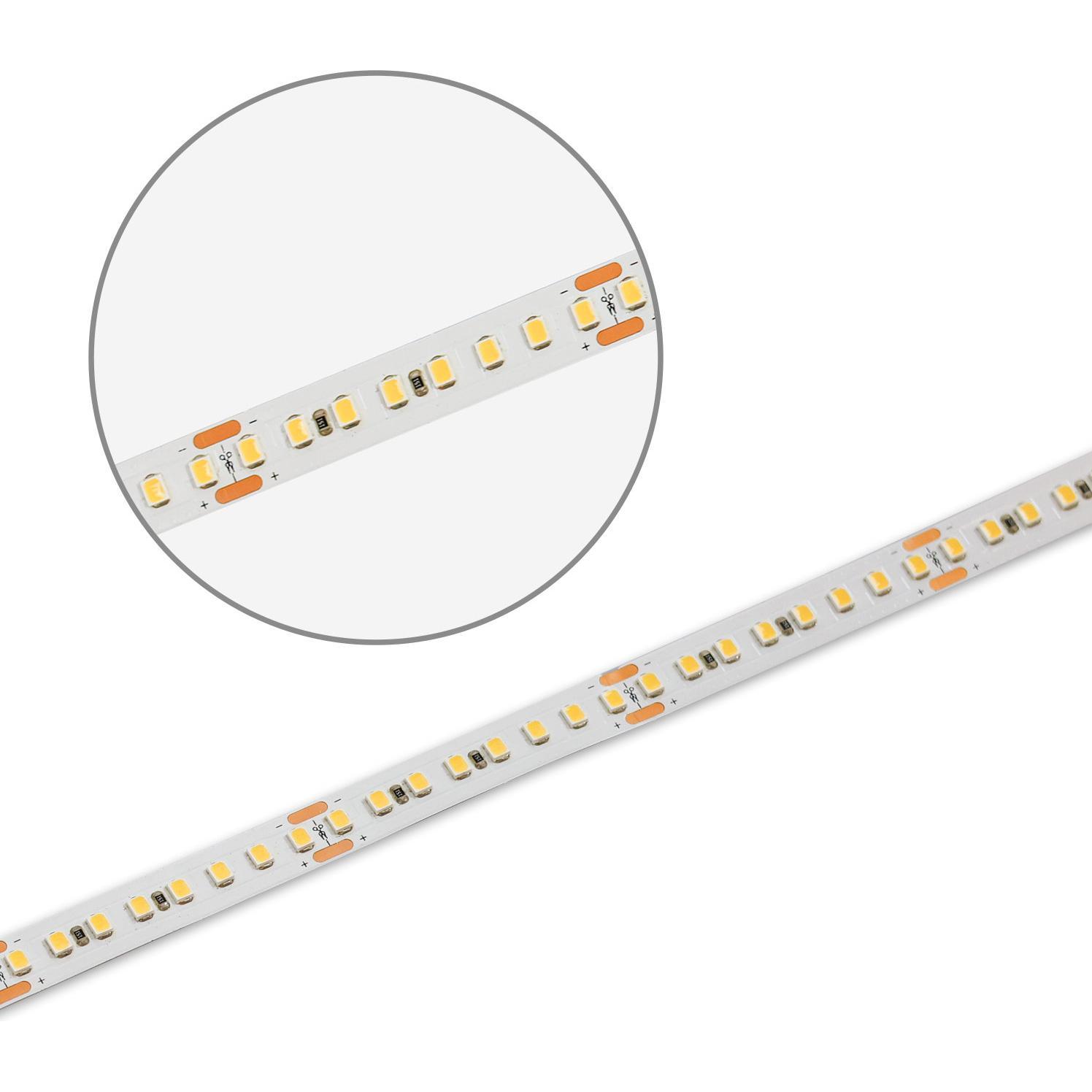 Isoled, LED Streifen, LED HEQ927 Flexband High Bright, 48V DC, 17W, IP20, 2700K, 140lm/W, 160 LED/m, 10m Rolle (1000 cm)