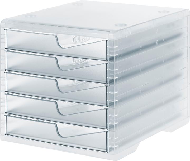 Styro Ladebox styroswingbox licht transparant/transparant 5 laden (C4)
