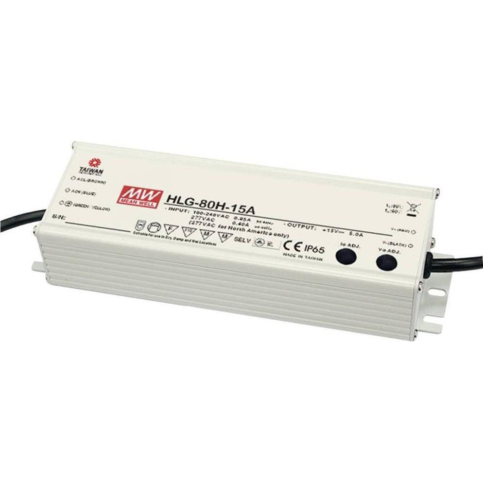 MeanWell, Accessori per illuminazione, Driver LED 60W 5A 7.2... 12V IP67