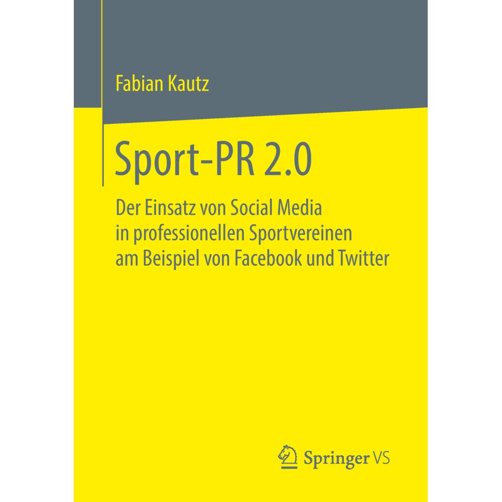 Sport-PR 2.0, Fachbücher von Fabian Kautz