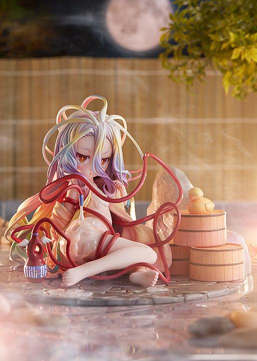 Produktbild Phat! No Game No Life statuette PVC 1/7 Shiro: Hot Spring Ver. 11 cm