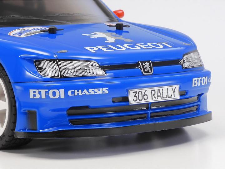 Produktbild Tamiya Peugeot 306 Maxi Blue Painted Body (BT-01) (Kit)
