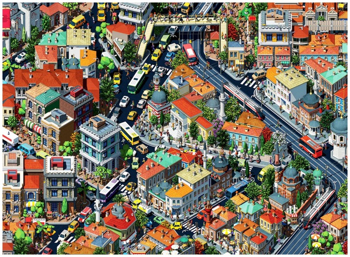 Actual product image Anatolian Puzzle 3000 Turcja, Istambuł (3000 pieces)