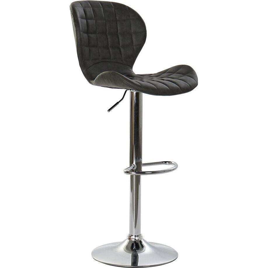 Esprit, Sgabello + Pouf, Stool Home Dark grey Metal 47 x 50 x 110 cm