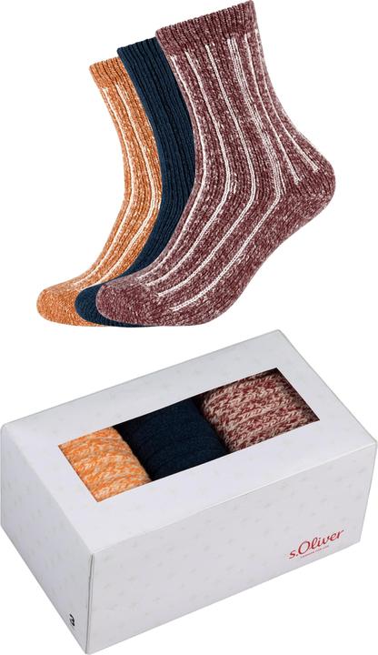 Produktbild S.Oliver Sockenbox (3er Pack, 39, 42)