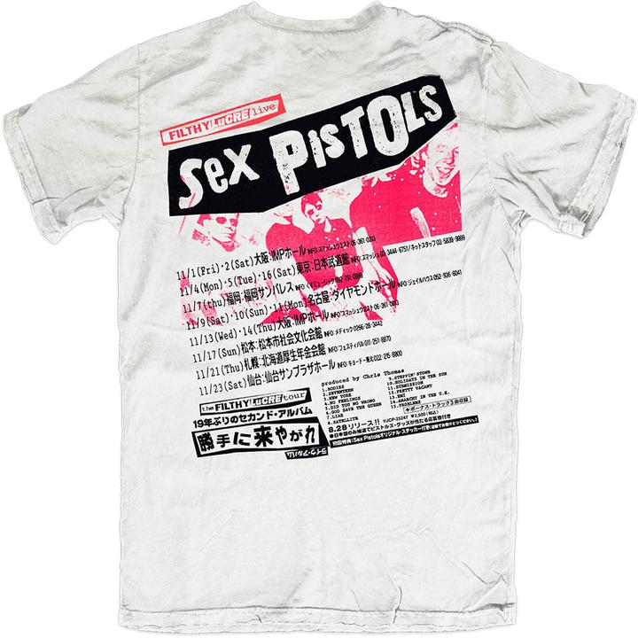 Image du produit Sex Pistols Unisexe Adulte Filthy Lucre Japan Cotton T-shirt (XL)