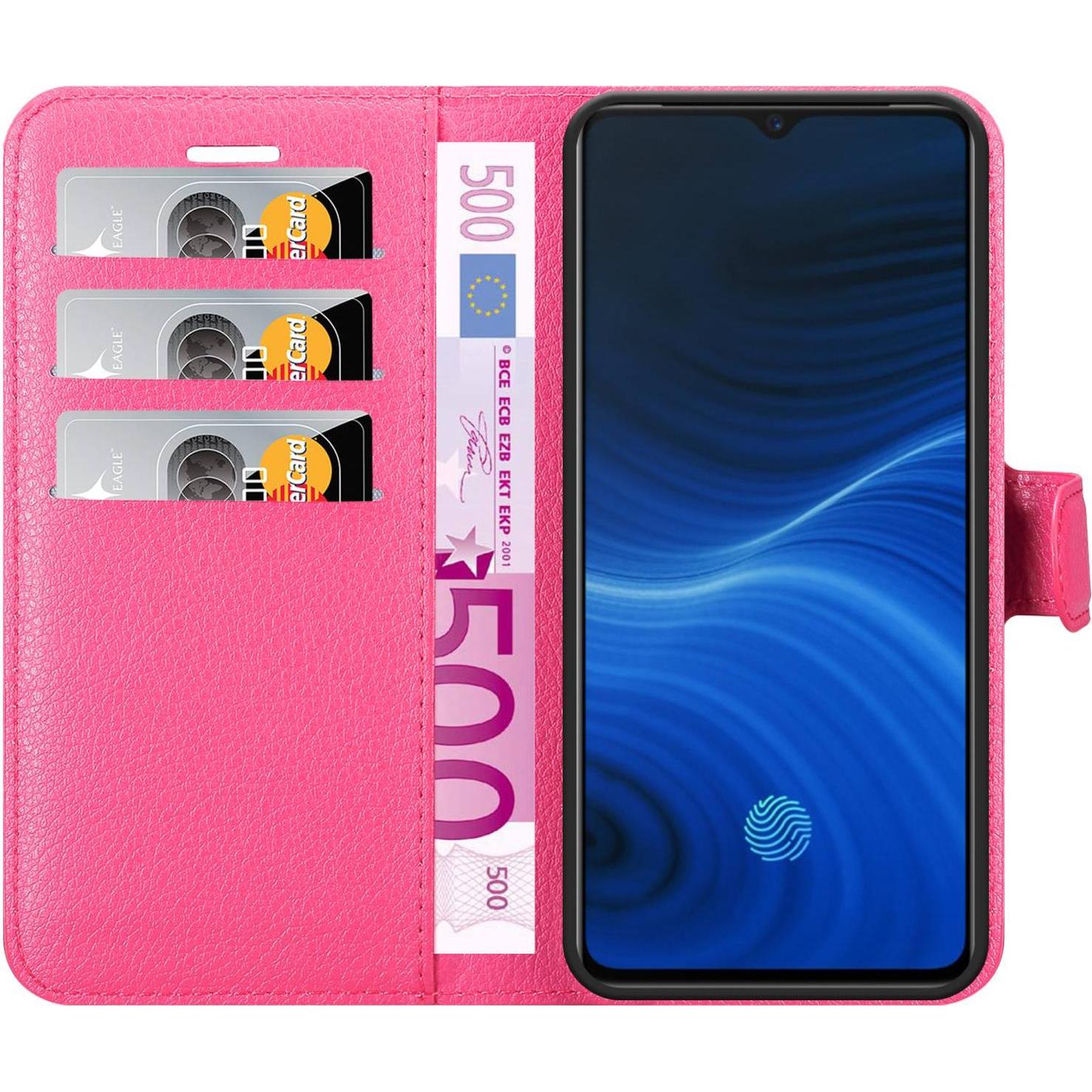 Thumbnail - Cadorabo Book Stand Hülle für Realme X2 PRO / Oppo Reno Ace (Realme X2 Pro, Oppo Reno Ace), Smartphone Hülle, Pink