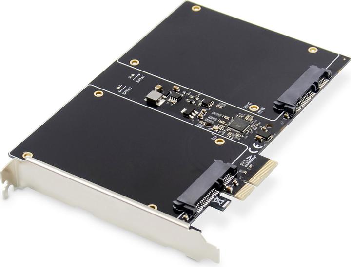 Actual product image Digitus SATA III RAID PCIe Add-On Card 2.5" HDD / SSD, 2 Port