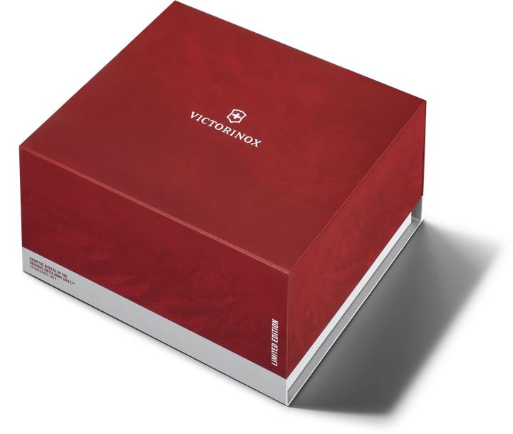 Produktbild Victorinox Journey 1884 Quartz Three hands Steel & Aluminum, Taucheruhr, 43 mm, Ziffernblatt Schwarz, Paracord (Taucheruhr, 43 mm)