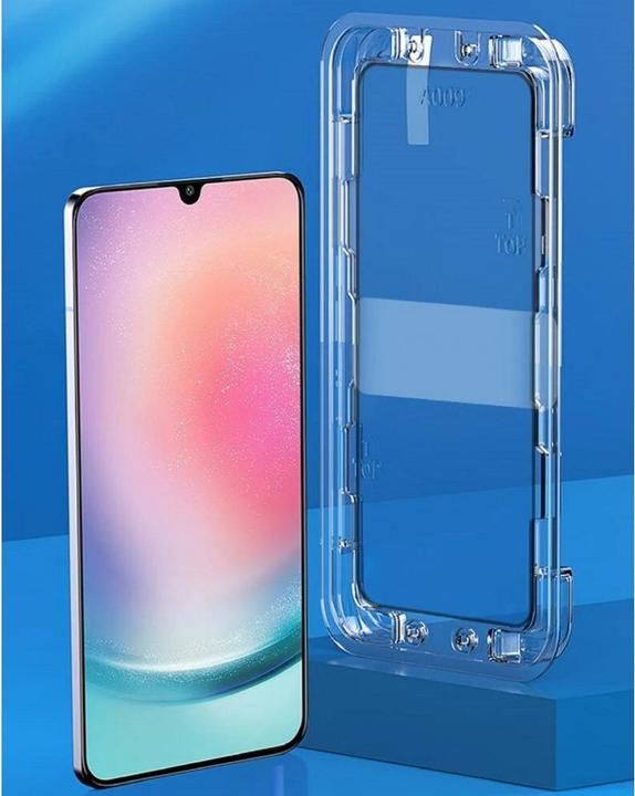 Actual product image Protectorking 2x Blickschutz 9H Panzerglas Anti-Spy Montagehilfe (2 pcs., Samsung Galaxy S22+)